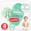 PAMPERS Harmonie pants couches culottes taille 4 (9-15kg) 24 culottes