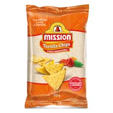 MISSION Chips tortillas de maïs saveur piment habanero 175g