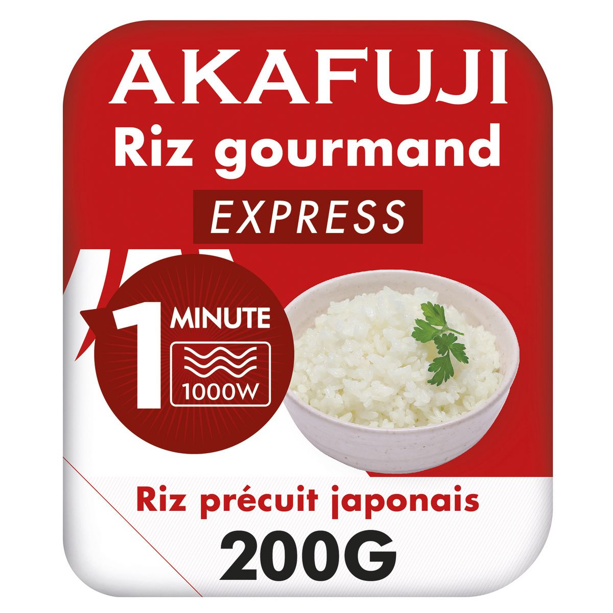 AKAFUJI Riz japonais express prêt en 1 minute 200g