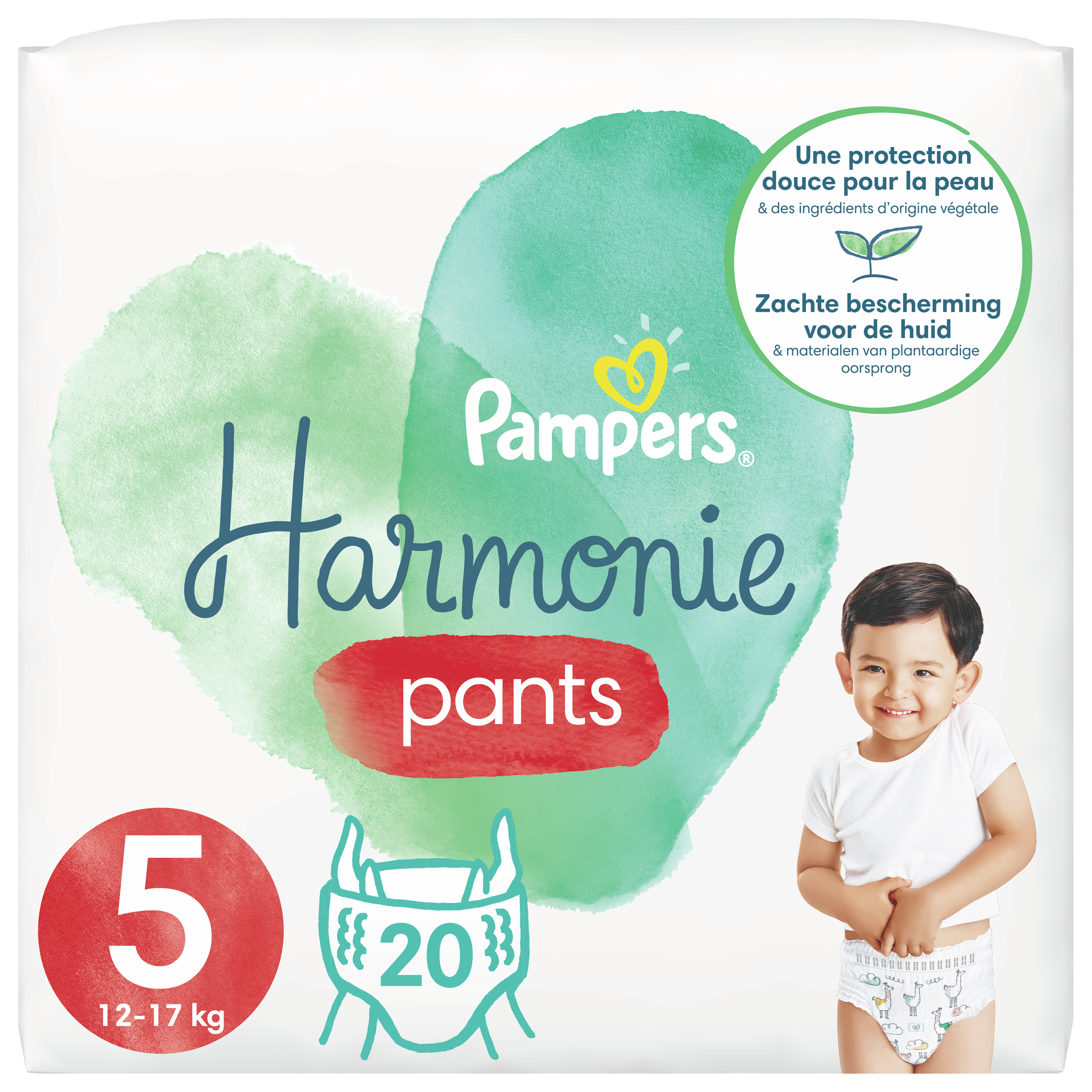 PAMPERS Baby-dry pants couches-culottes taille 5 (12-17kg) 37 couches pas  cher 