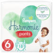 PAMPERS Harmonie pants couches culottes taille 6 (+15kg) 18 culottes