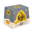 LEFFE Bière blonde sans alcool 0.0% bouteilles 12x25cl