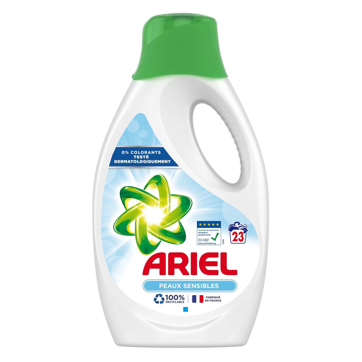 ARIEL Lessive liquide alpine 23 lavages 1,265l pas cher 