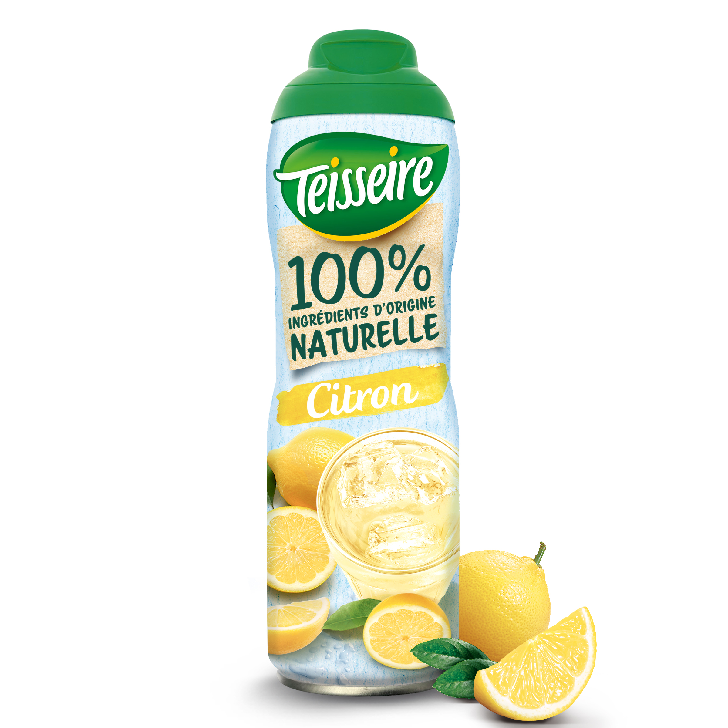 TEISSEIRE Sirop de citron zéro sucre bidon 60cl pas cher 