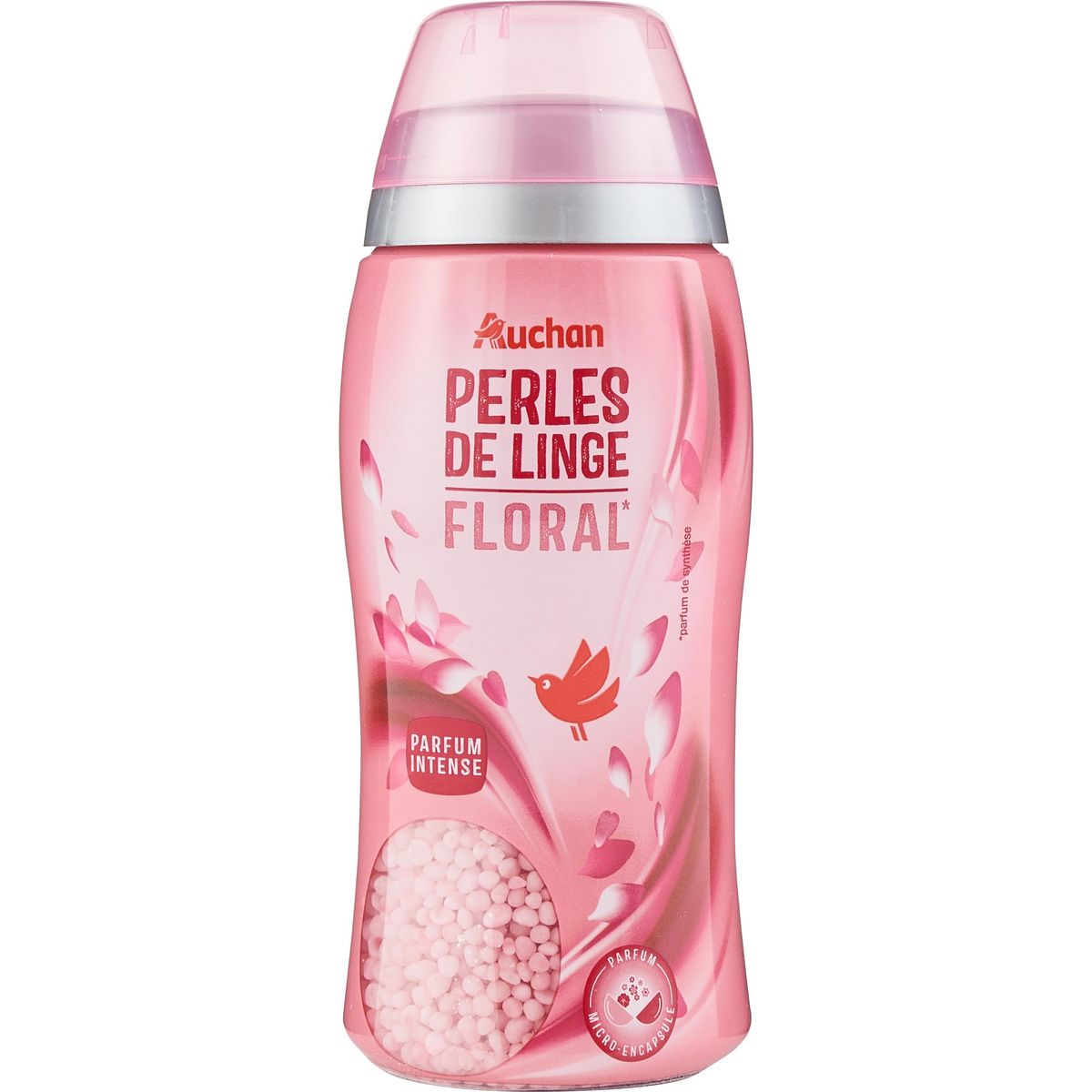 AUCHAN Parfum de linge en perles fruité 275g pas cher 