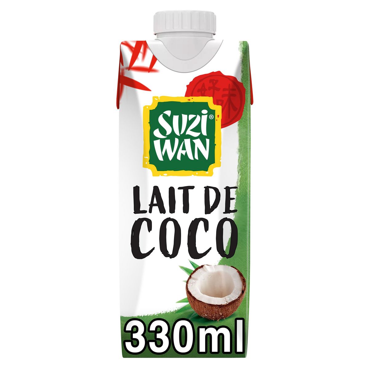 AUCHAN Lait de coco 200ml pas cher 