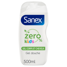 SANEX Zéro% Gel douche enfants corps et cheveux 500ml