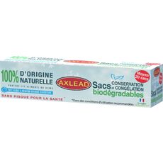 AXLEAD Sacs congélation biodégradable moyen modèle 4l 20 sacs