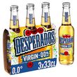 DESPERADOS Bière blonde agrumes citron Virgin sans alcool 0,0% bouteilles 3x33cl