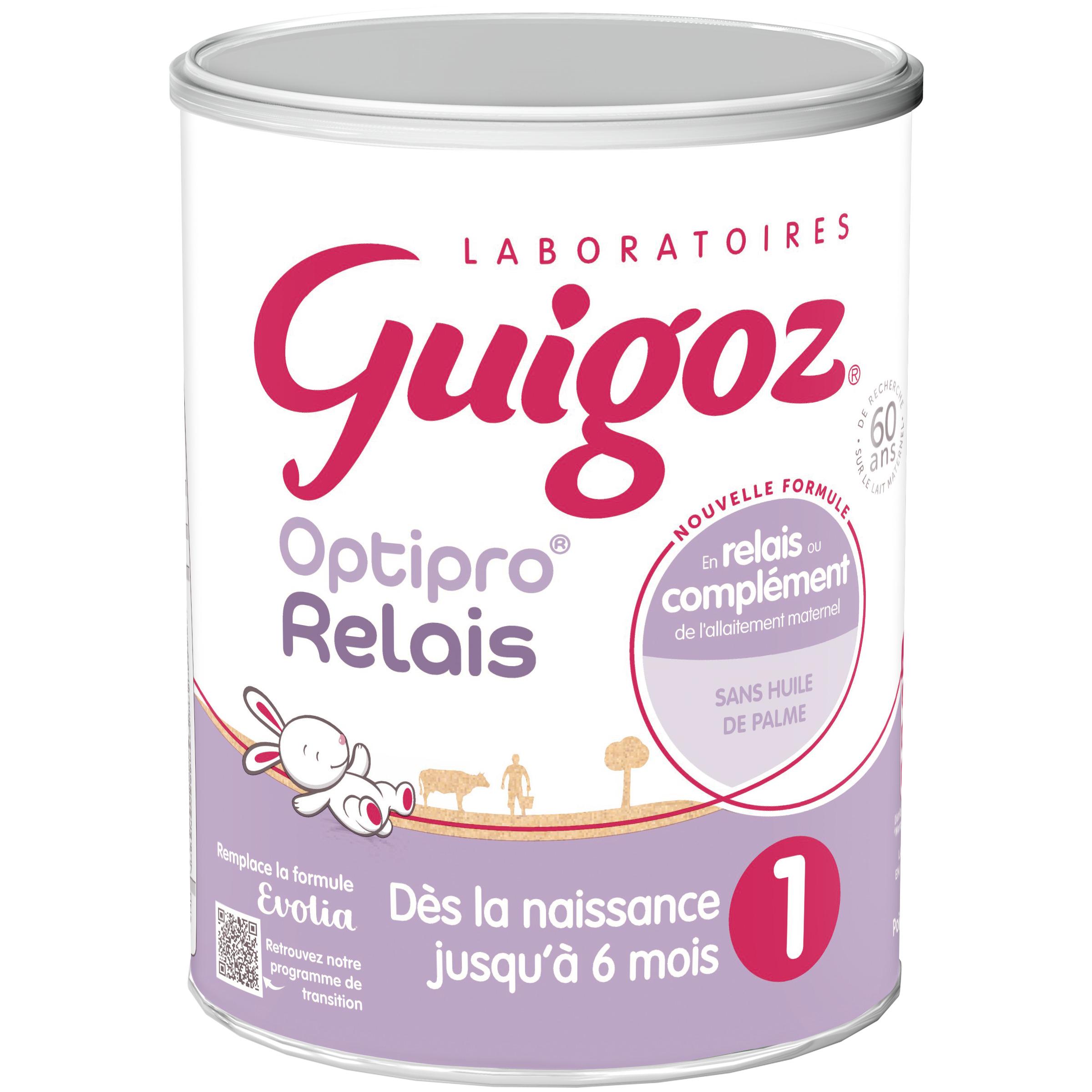 Guigoz Lait dès la naissance Bio 800g