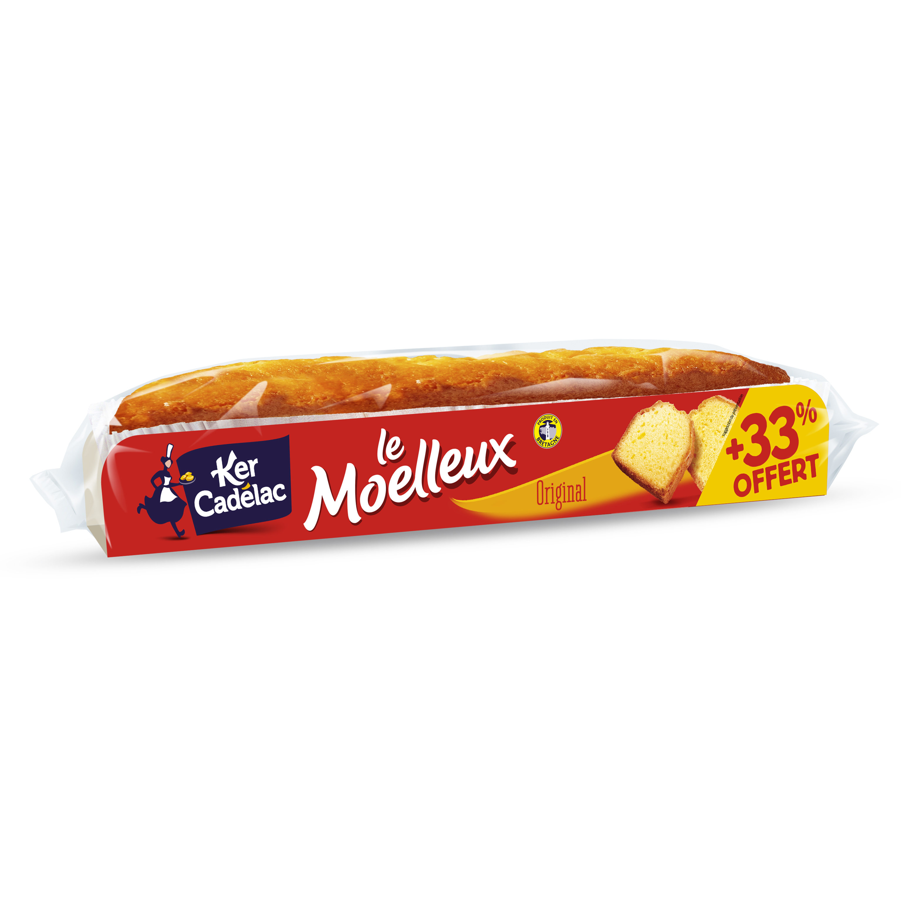 Gâteau Le moelleux authentique, Ker Cadelac (200 g)