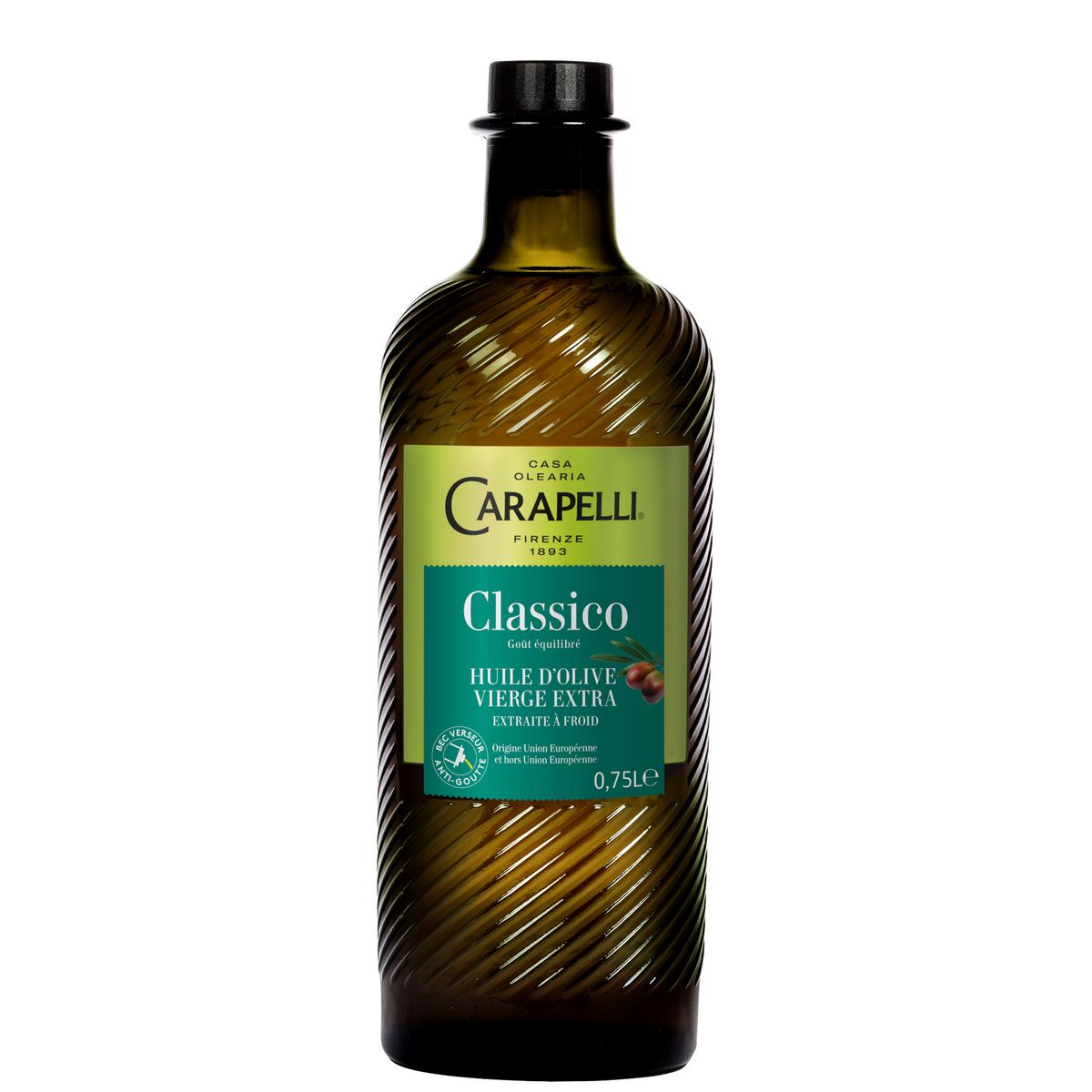 CARAPELLI Huile d'olive vierge extra Classico 75cl