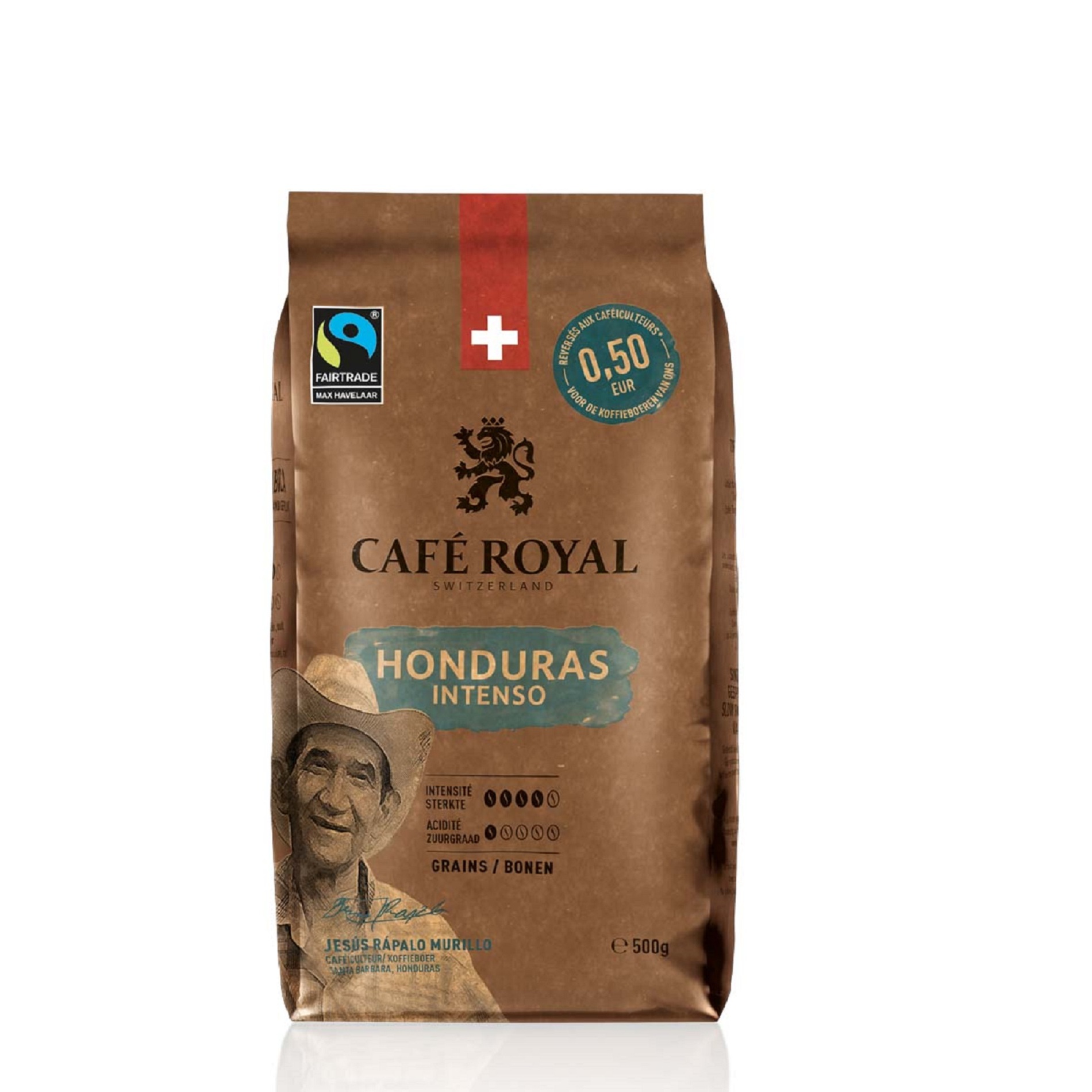 Café en grains Honduras Classique CAFE ROYAL : le paquet de 500g à