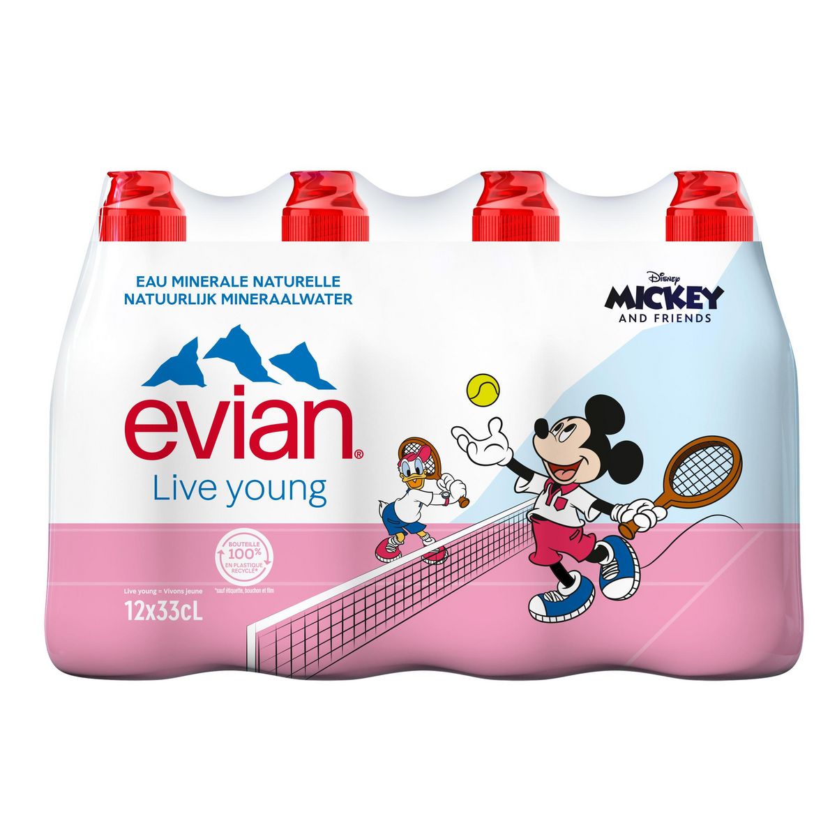 EVIAN Eau minérale naturelle plate 6x1,5l pas cher 