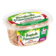 BONDUELLE Piémontaise au jambon et tomates fraîche 500g