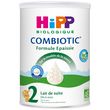 HIPP Lait de suite 2ème âge bio en poudre Combiotic formule épaissie dès 6 mois 800g