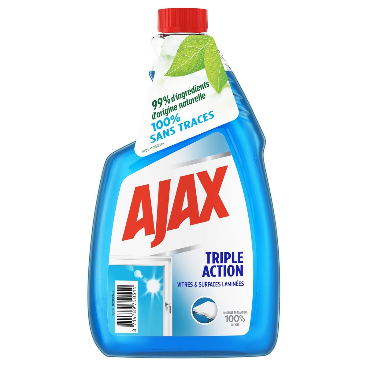 Ajax Vitres sachet recharge (500ml) acheter à prix réduit