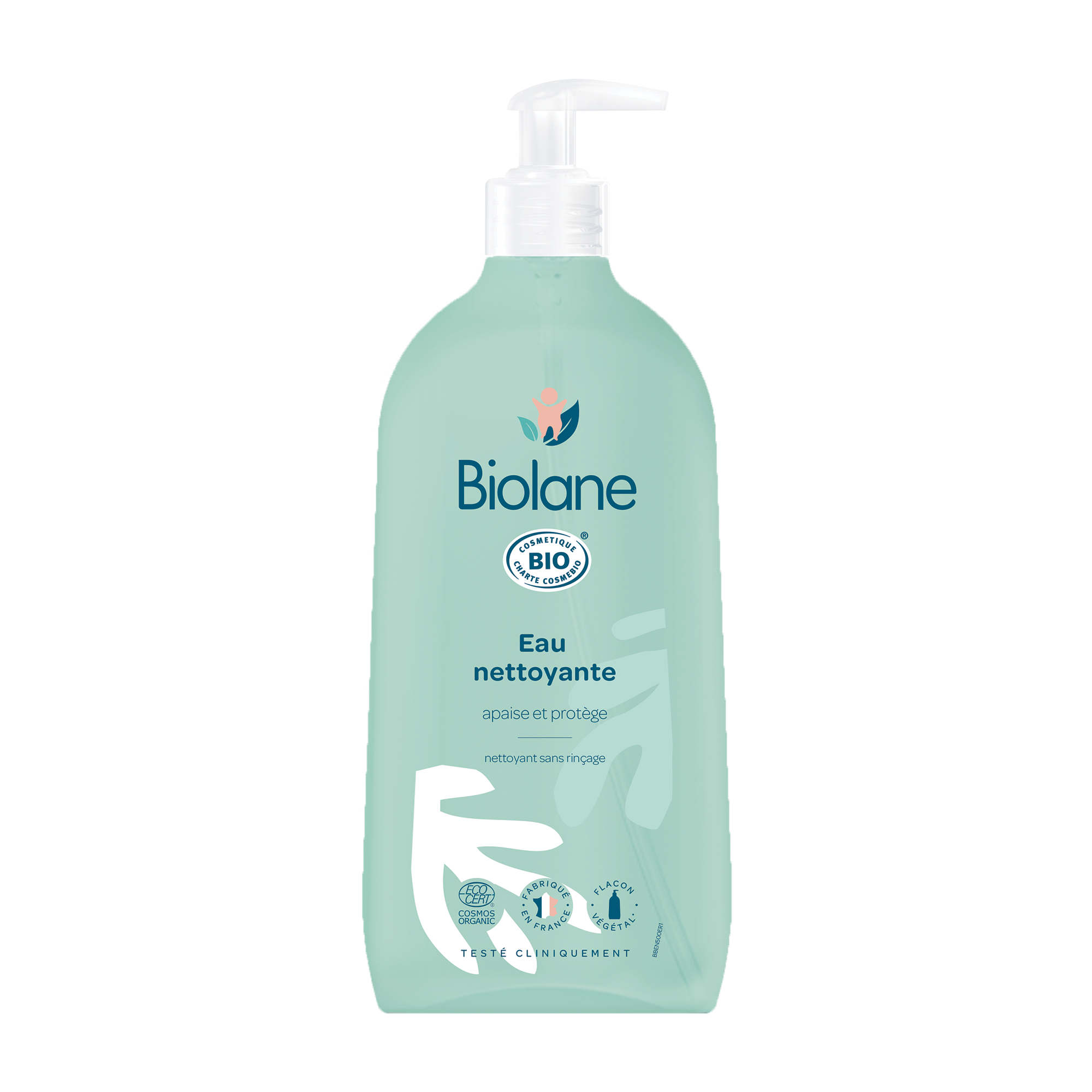 BIOLANE Eau nettoyante sans rinçage bio 500ml pas cher 