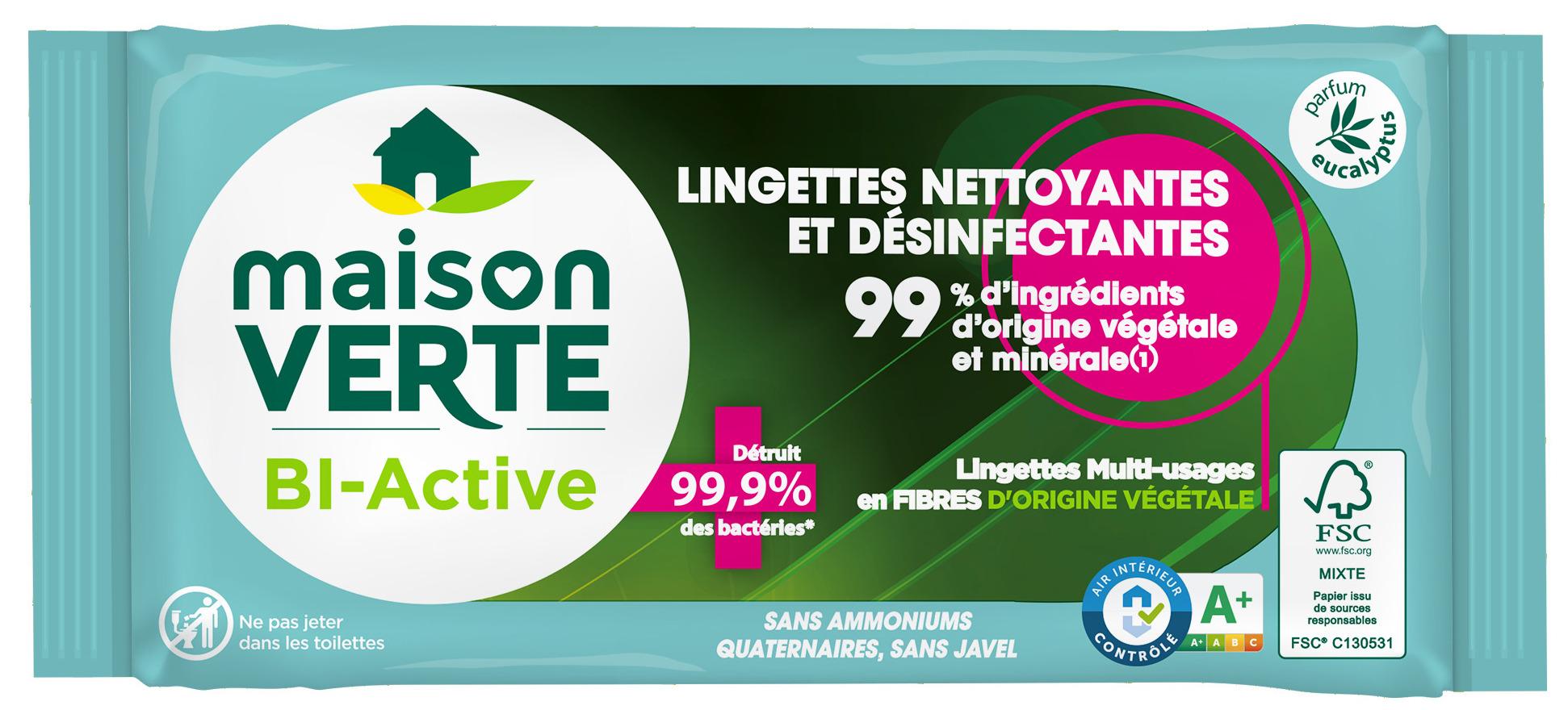 Lingettes nettoyantes multi-usages et multi-supports - LUMISOLV