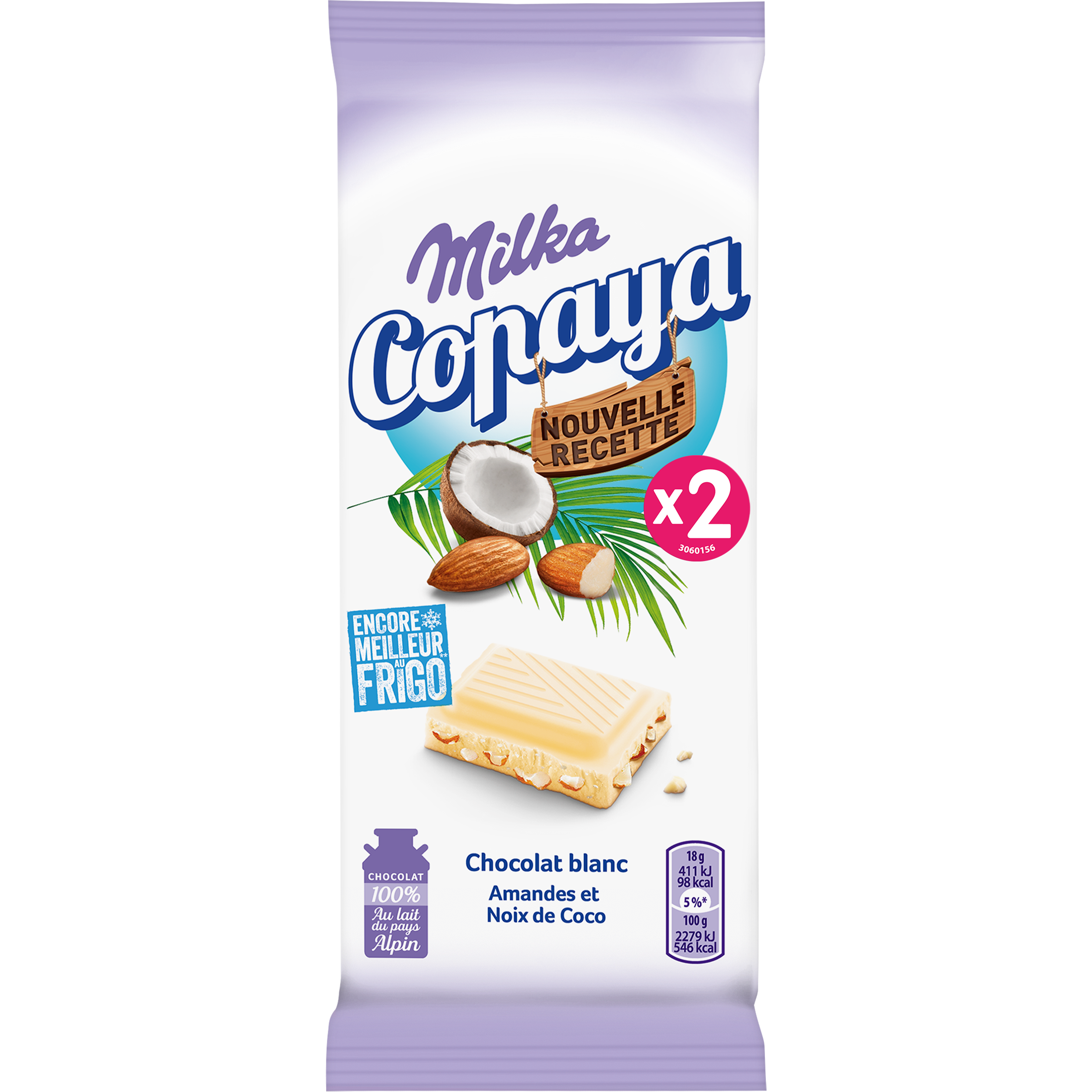 Milka Boisson saveur Chocolat Blanc de Milka