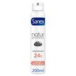 SANEX Natur protect Déodorant spray femme 24h peaux sensibles à la pierre d'alun 200ml