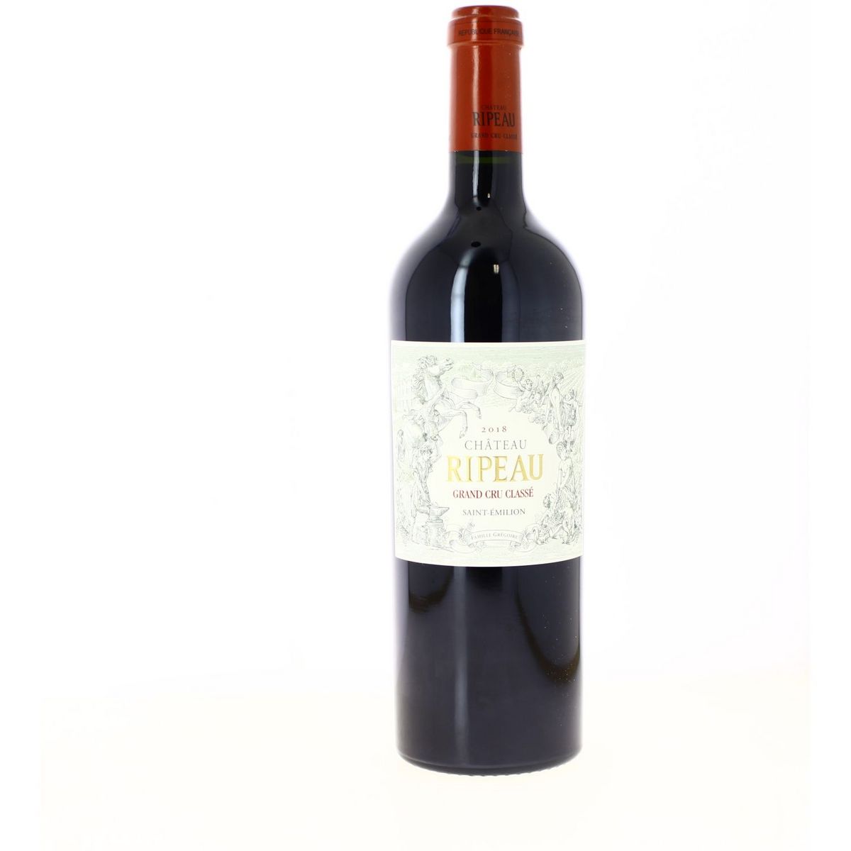 Vin rouge Saint-Émilion Château Ripeau 2018 75cl