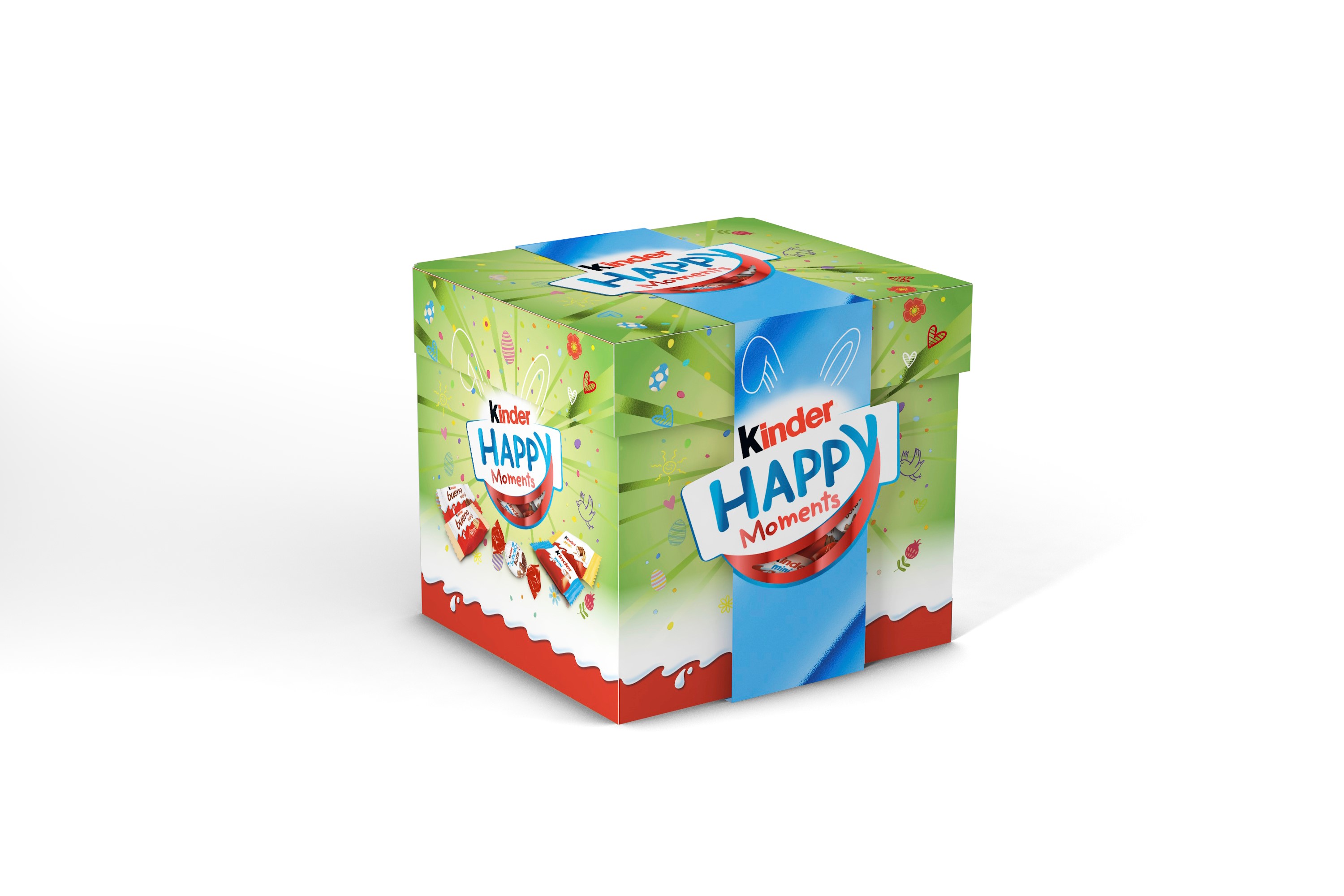 KINDER Happy Moments Assortiment gaufrettes et barre céréalière au