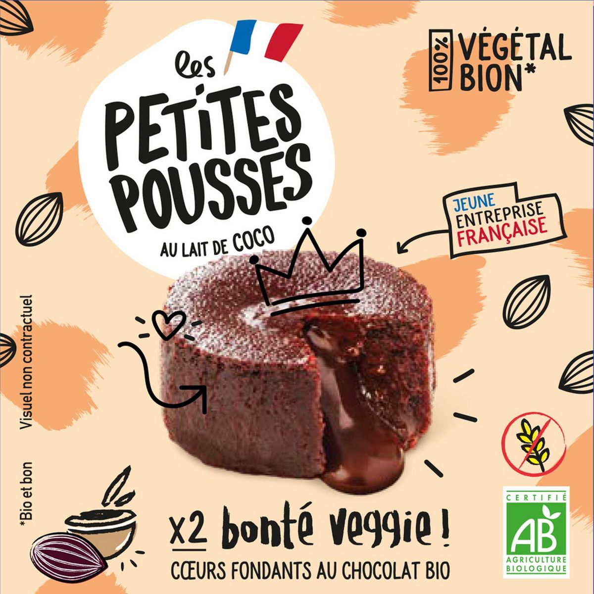 AUCHAN Tablette de chocolat vegan à base de lait de coco 100g pas cher 