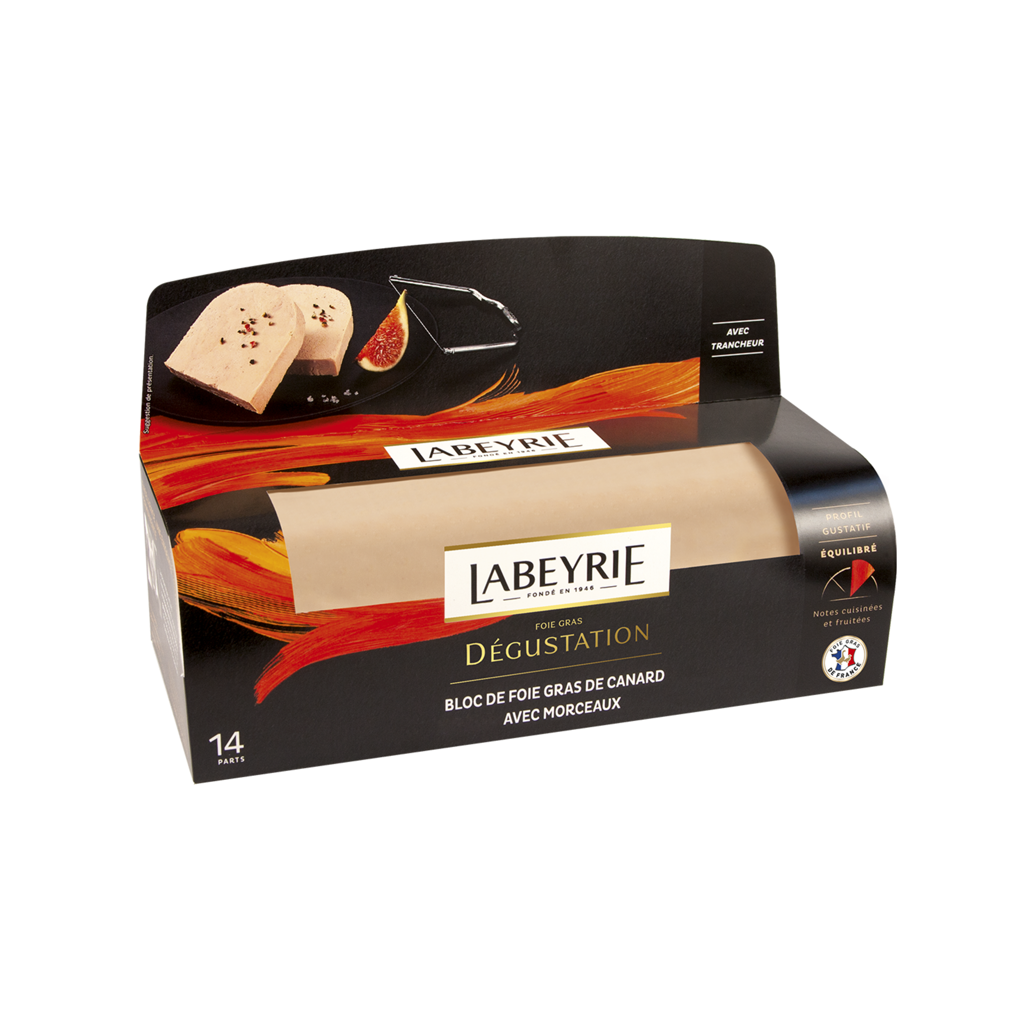 Buy Labeyrie · Foie de foie gras de canard avec morceaux · avec un lyre en  cadeau • Migros