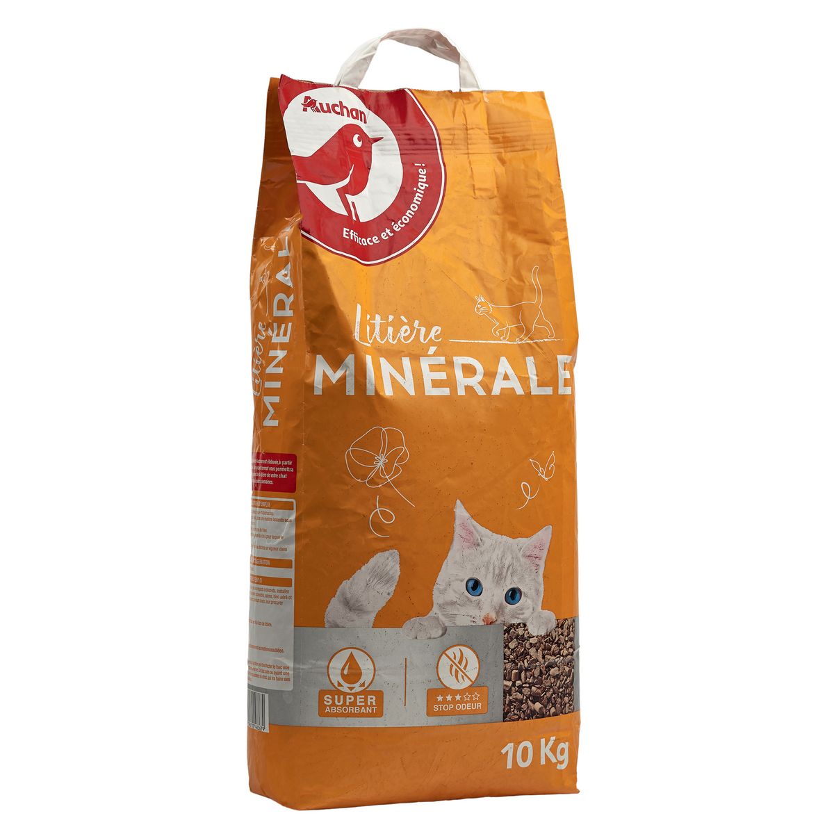 Auchan Littiere Minerale Absorbante Pour Chat 10kg Pas Cher A Prix Auchan