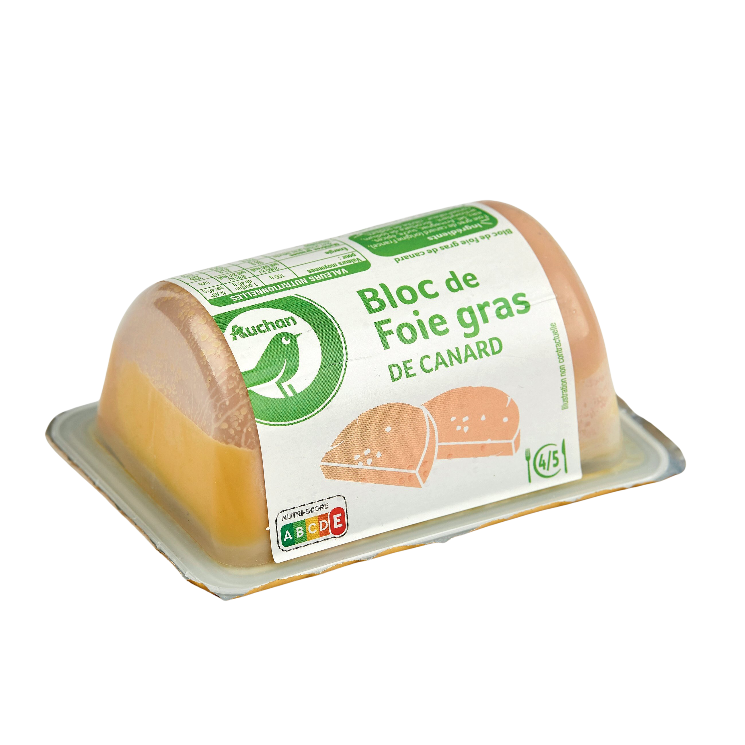 2 Tranches Foie Gras de Canard Halal - Marquis d'Alezac - 75g