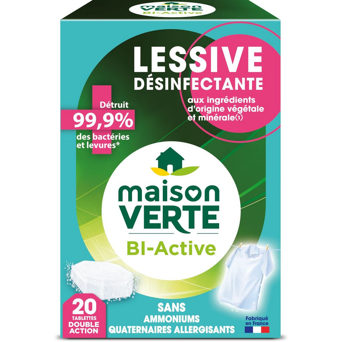 Poudre à lessive détachante désinfectante - 450 g