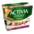 ACTIVIA Probiotiques - Yaourt céréales muesli 4x120g