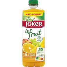 JOKER Jus cocktail de 5 fruits sans sucres ajoutés 1.5l
