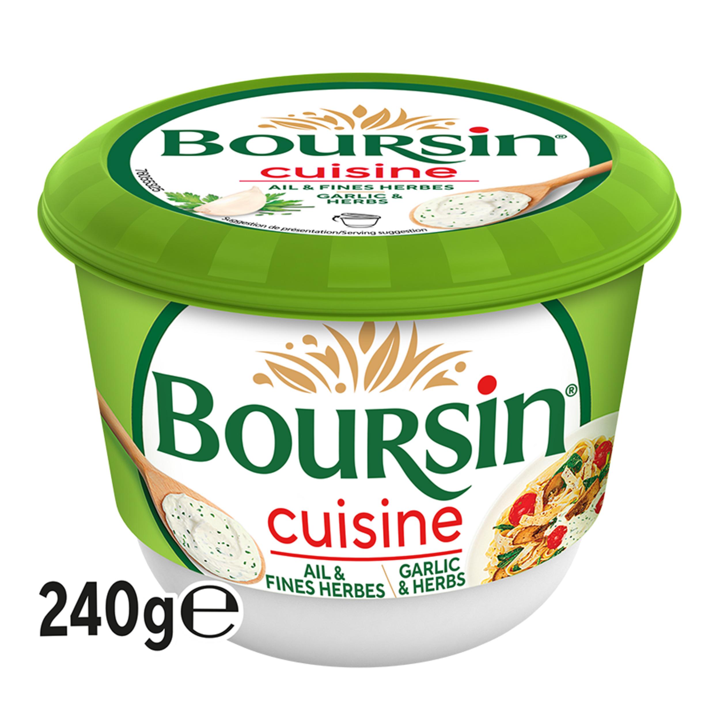 Boursin cuisine ail et fines herbes 19%Mg 1Kg