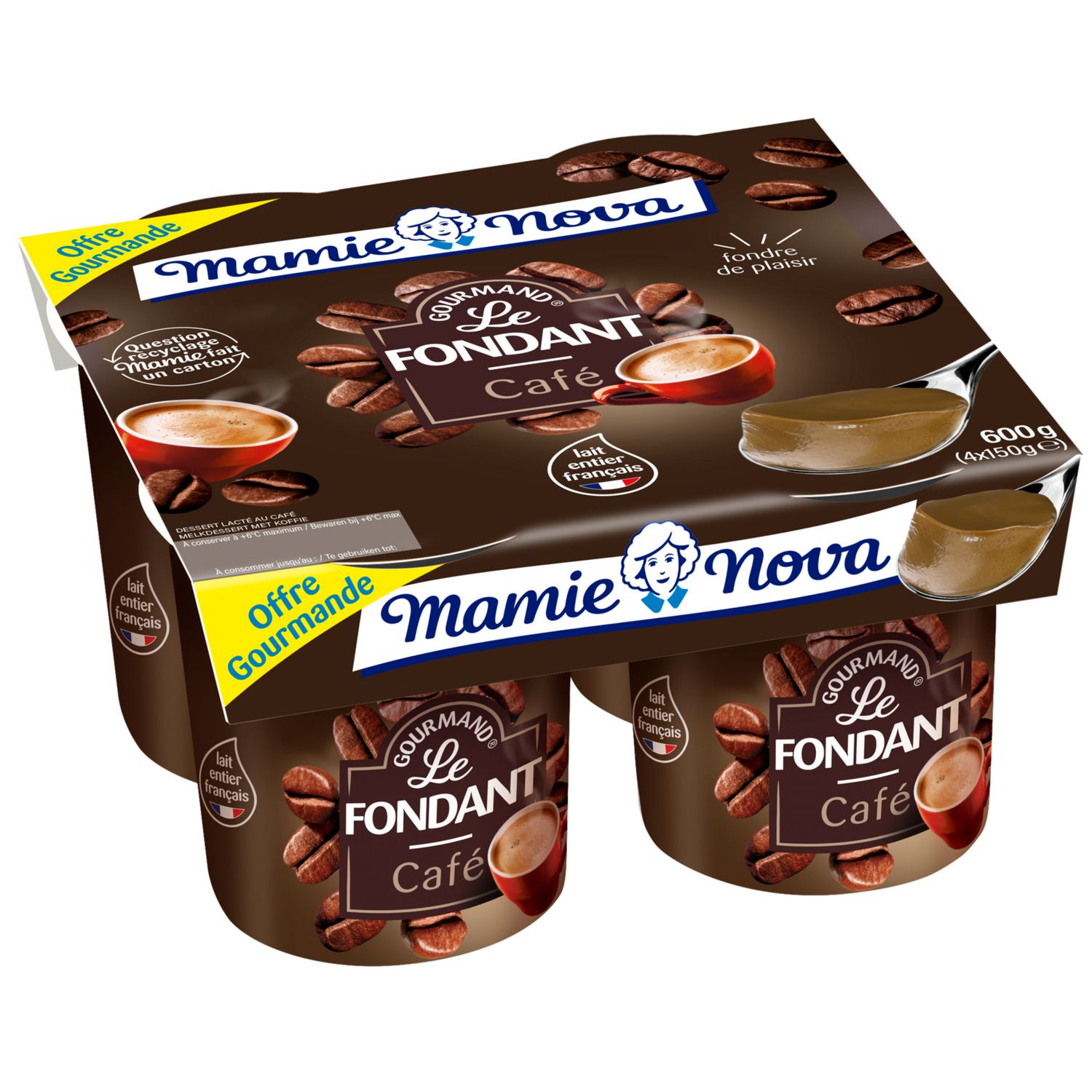 MAMIE NOVA - Coffee Fondany Dessert - 2x150g – L'AZURGourmet