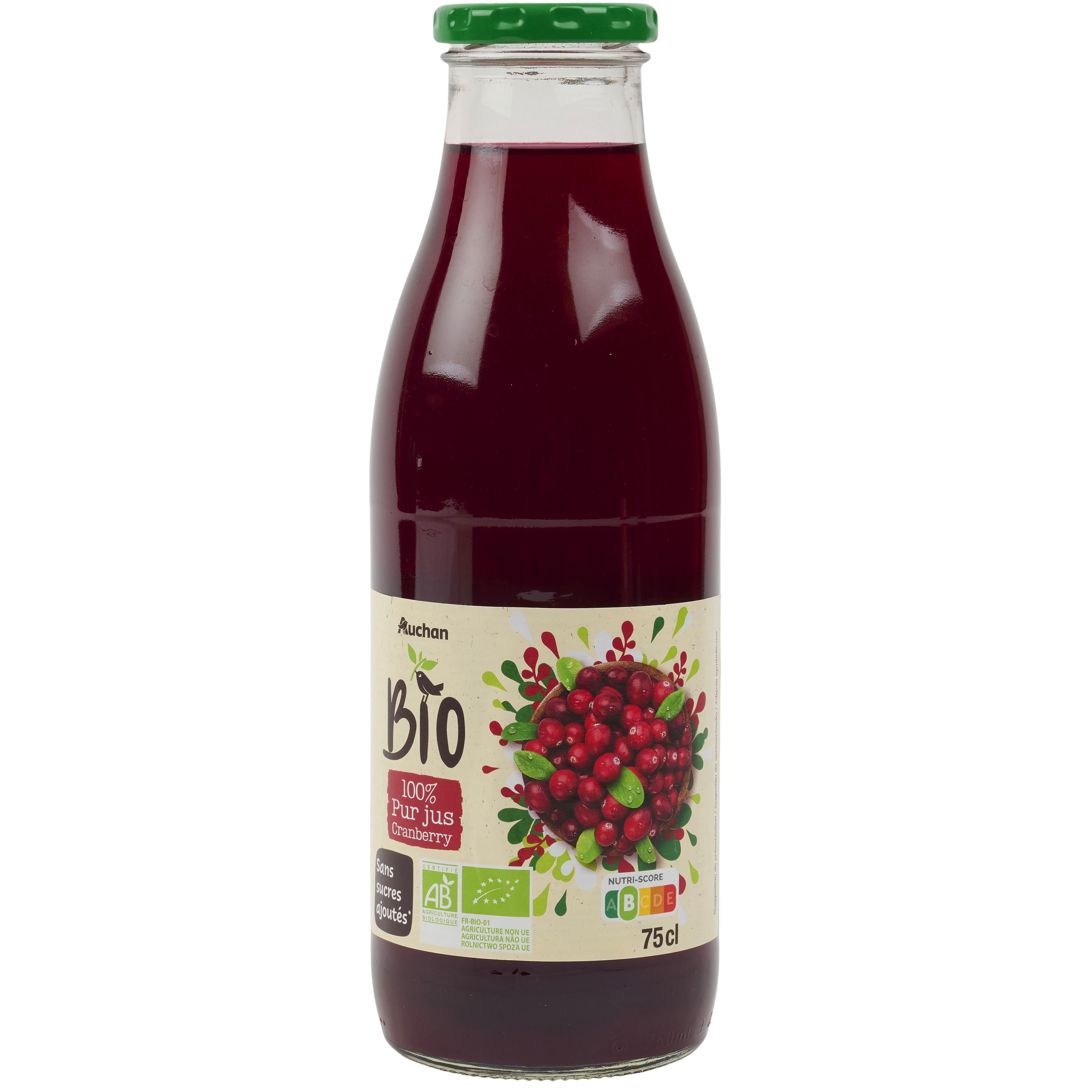 Pur jus de cranberry 50 cl