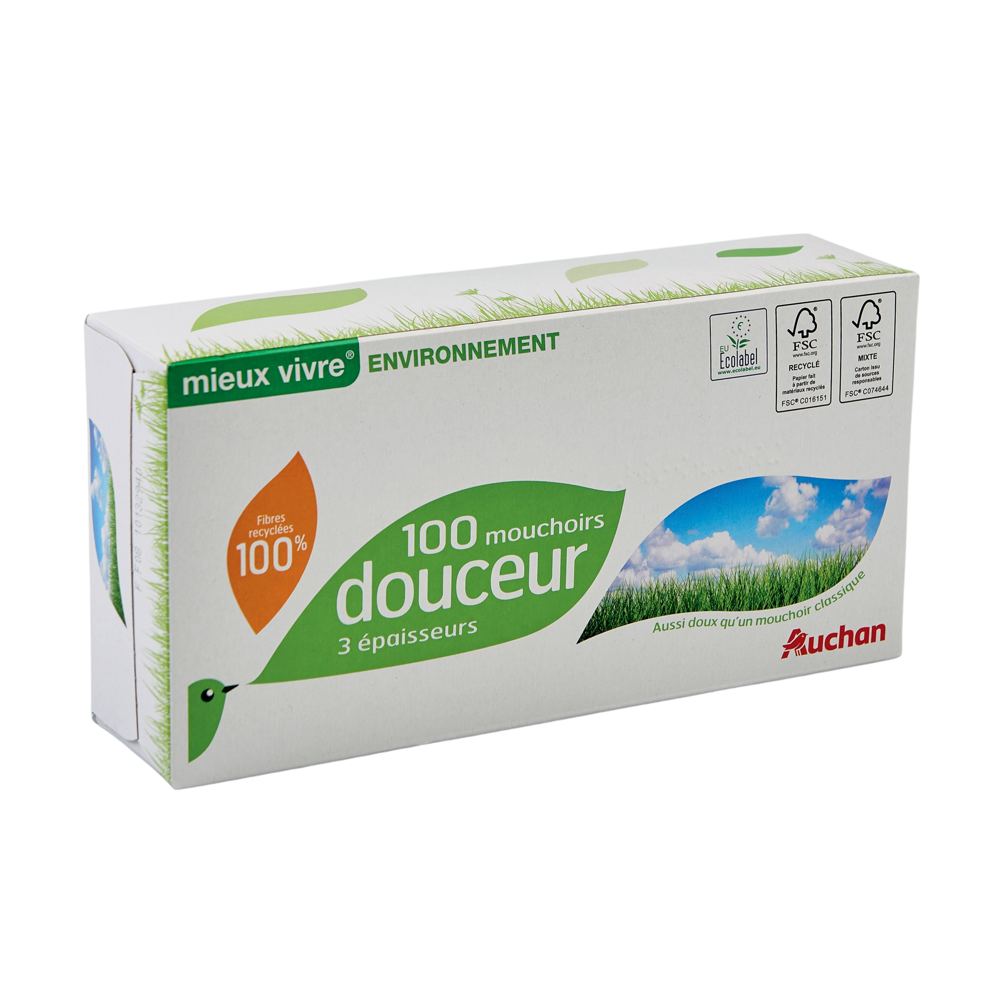 Mouchoir Boite De 100 Mouchoirs