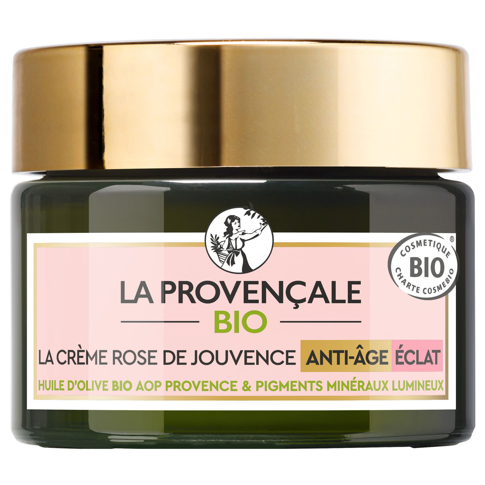 LA PROVENCALE BIO Crème rose de jouvence anti-âge éclat 50ml pas