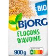 BJORG Flocons d'avoine céréale complète bio 900g