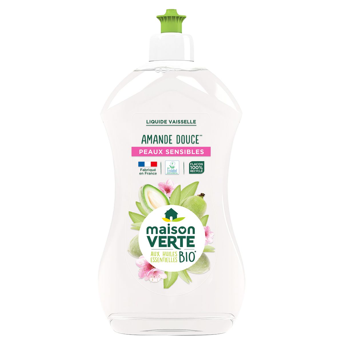 Liquide vaisselle aux huiles essentielles biologiques - Maison Verte