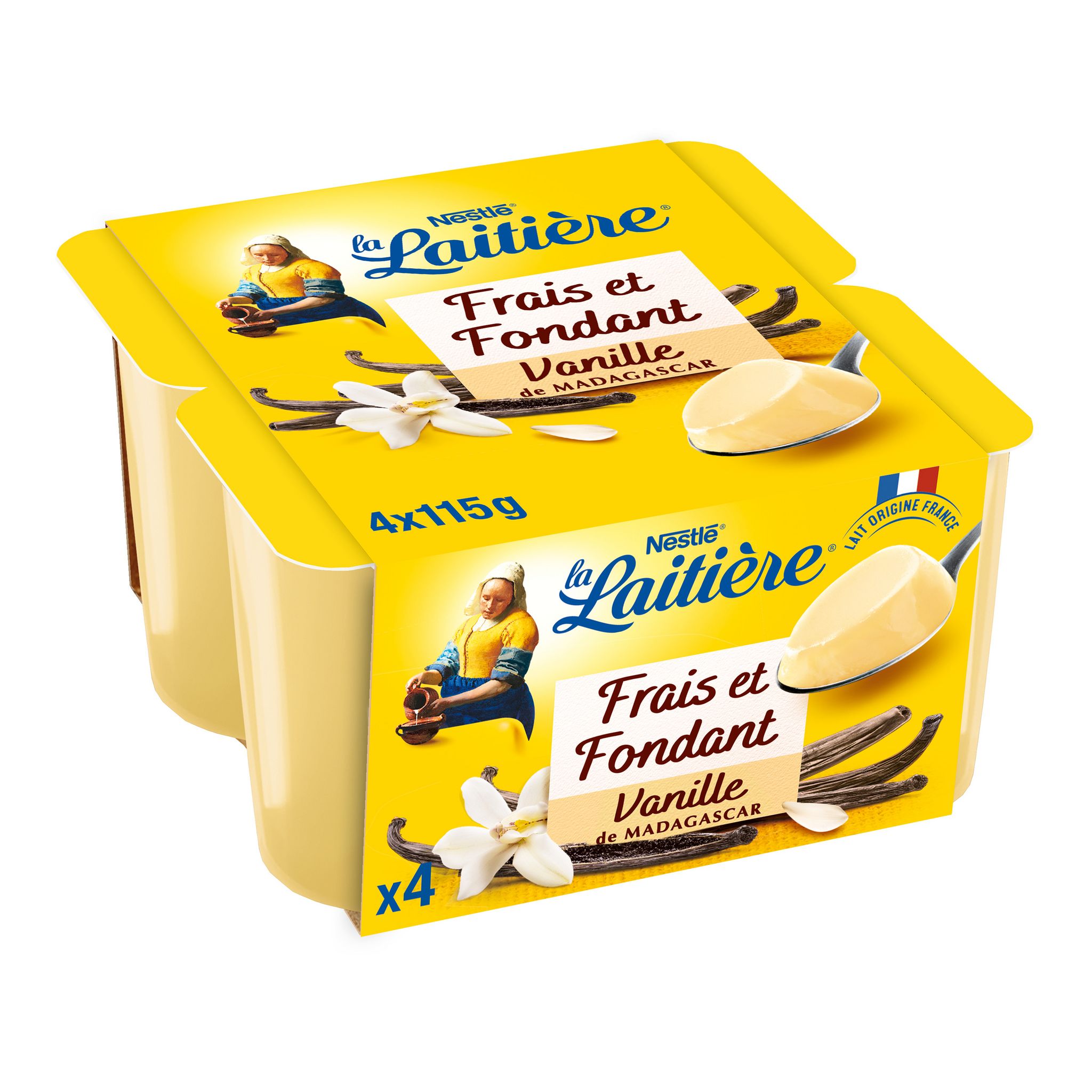 Grossiste Yaourt Petit pot crème Chocolat La Laitière 4x100g - NESTLE