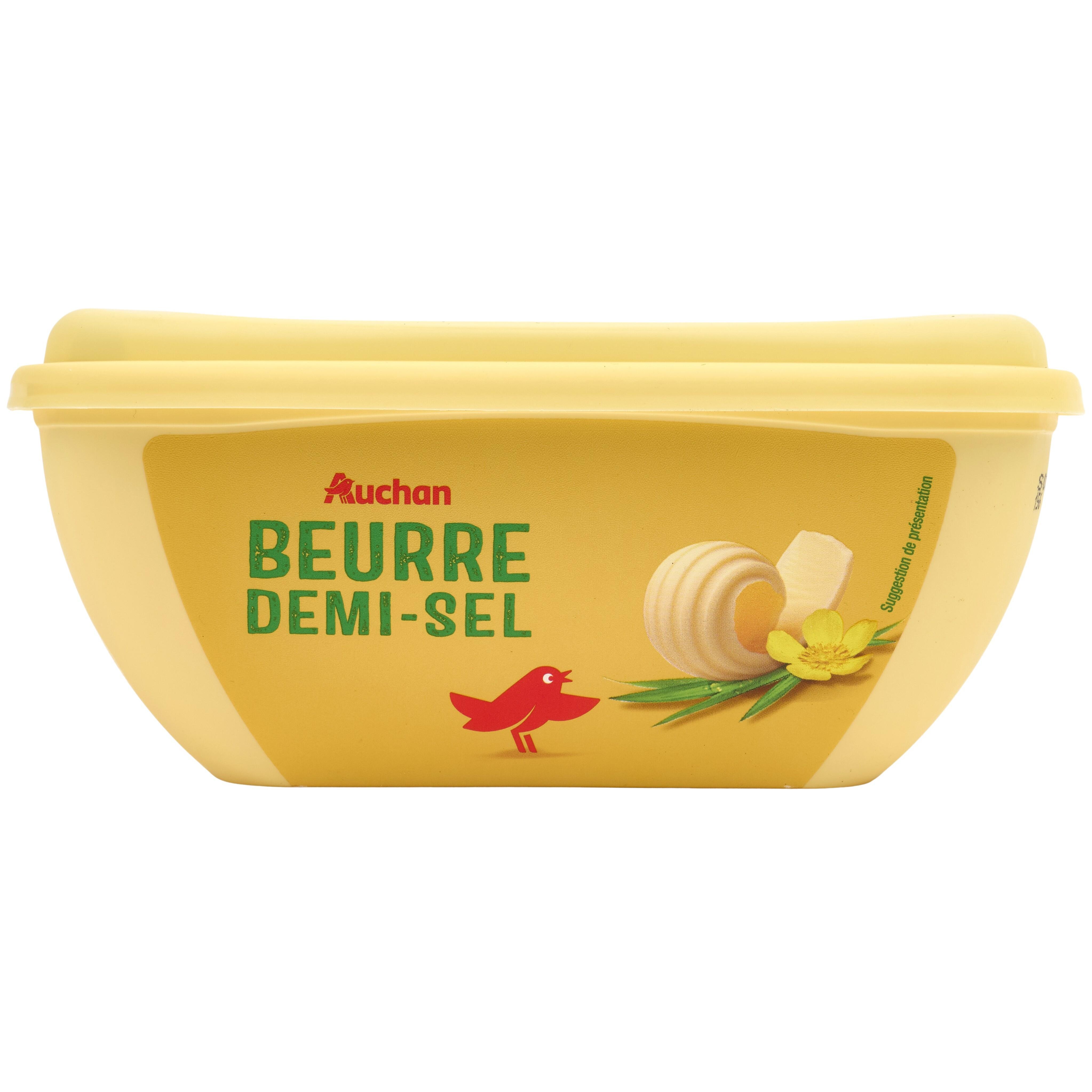 Président Beurre demi-sel. Tendre. - La barquette de 250g 