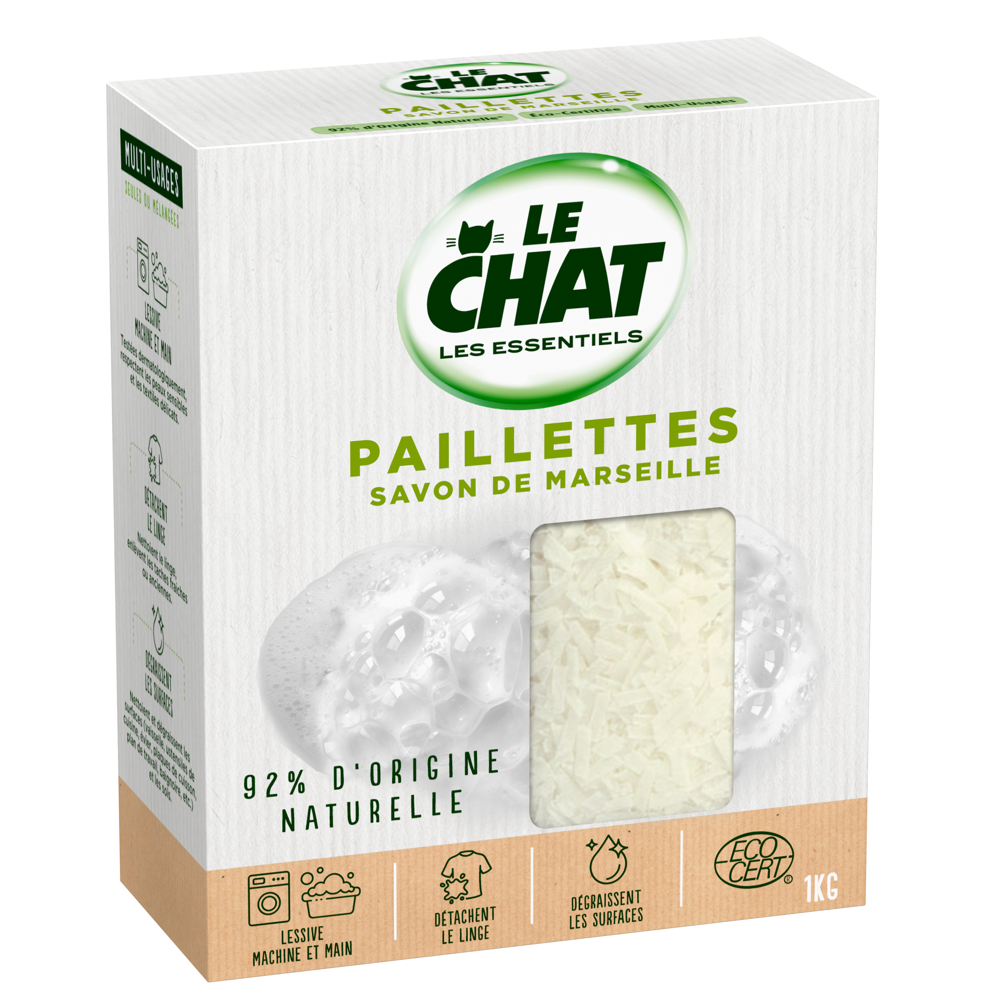 Promo Lessive bébé pailletés de pur savon végétal persavon chez