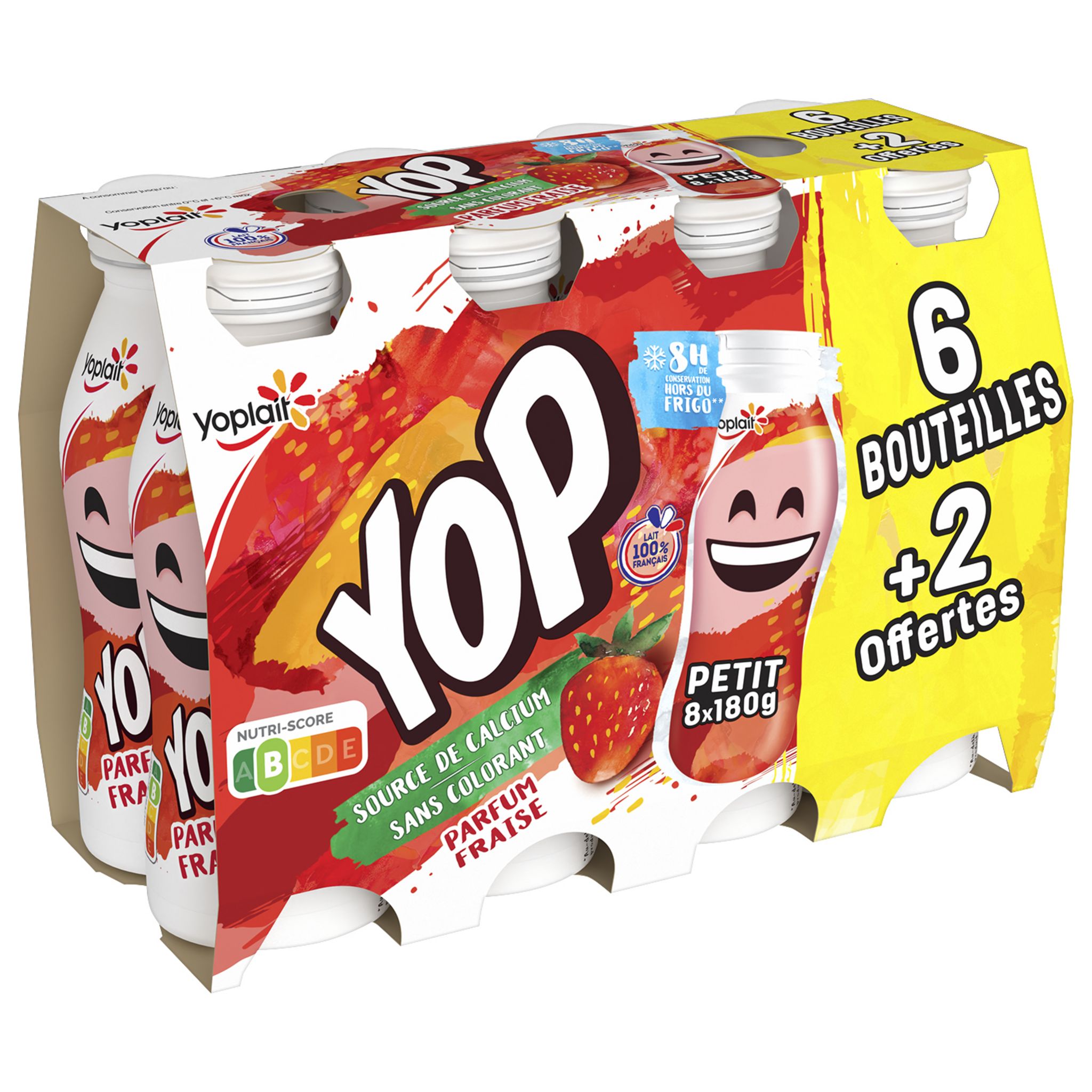 Yaourt à boire sucré aromatisé - Yoplait - 600 g