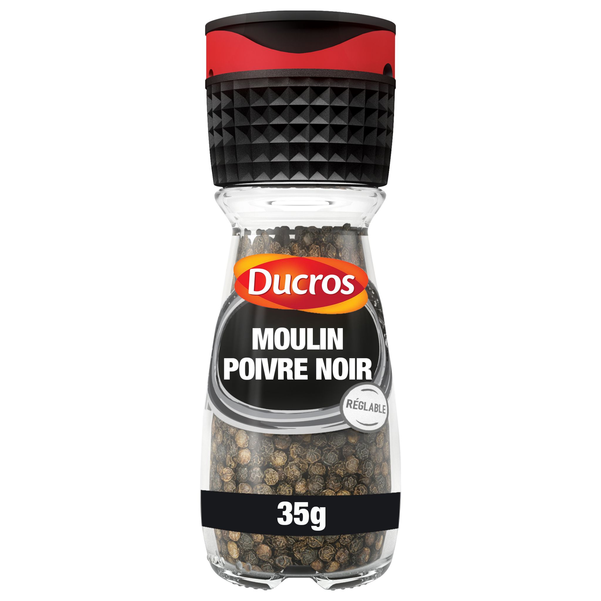 DUCROS Mélange poivre saveur et épices en grains en moulin 30g pas