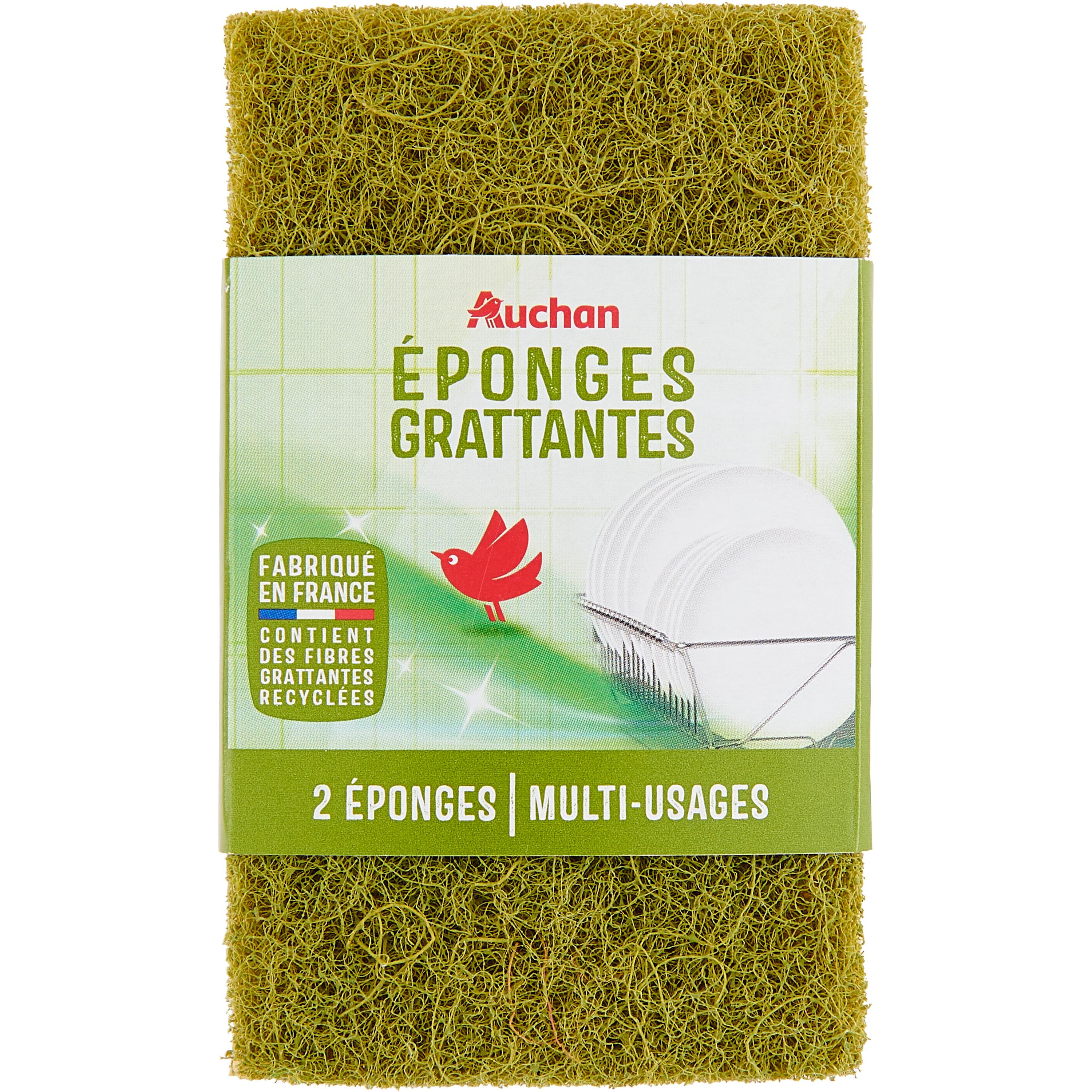 Éponge grattante salle de bain x2 — Eponge — Éléphant Maison