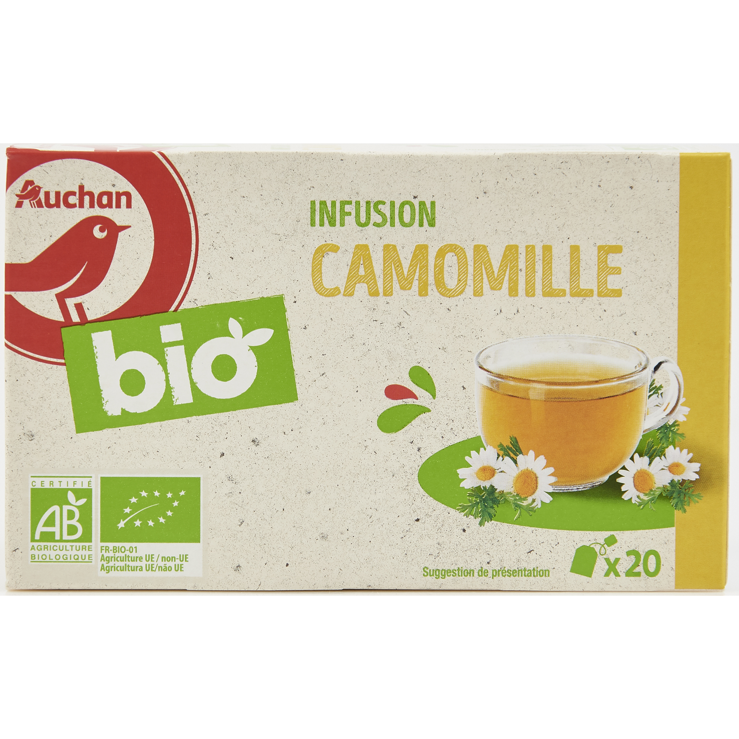 Tisane Camomille France bio - 18 sachets