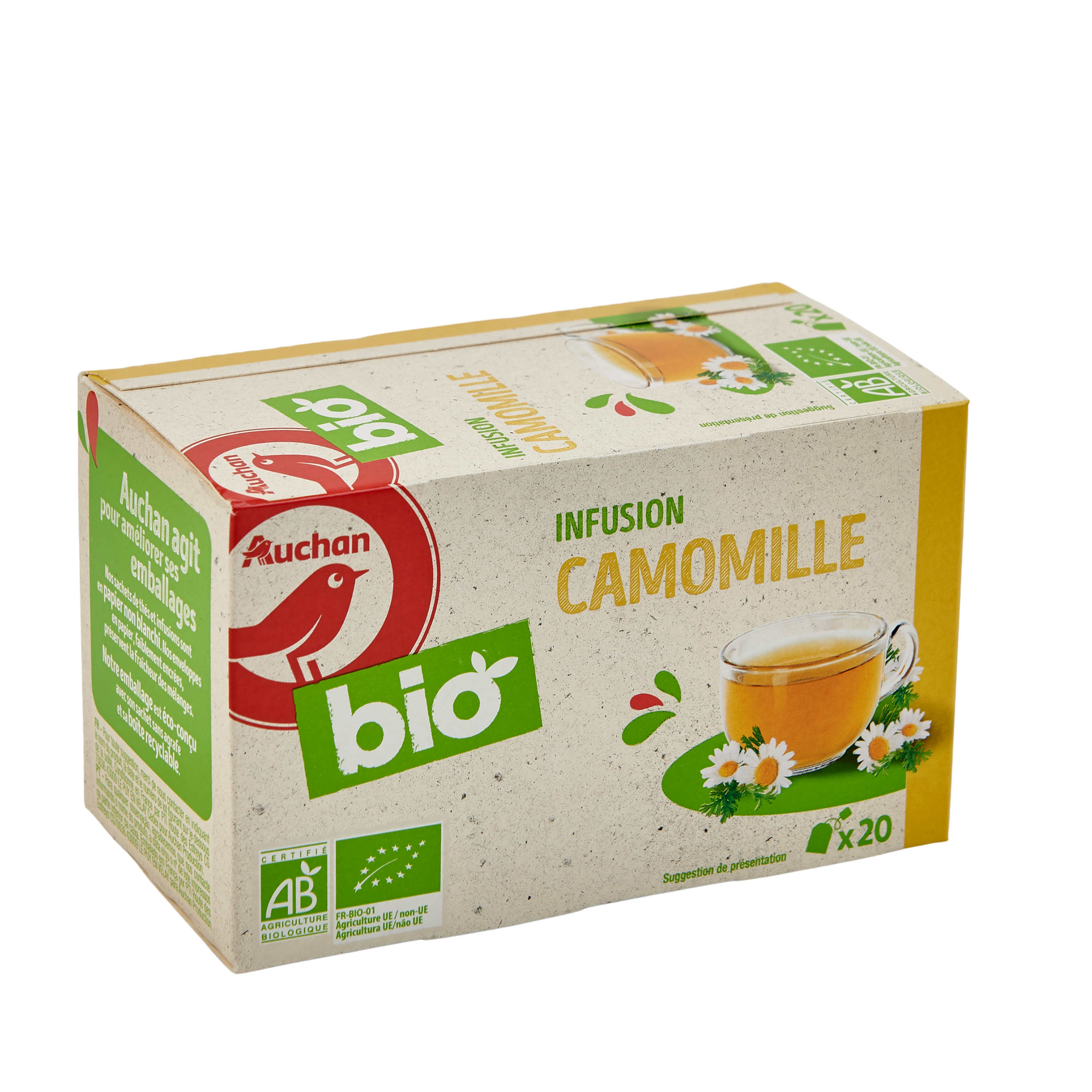Infusion bio Camomille Pagès x 20 sachets