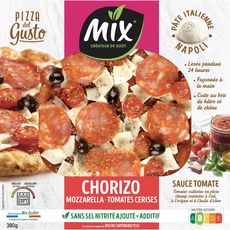 MIX Pizza gusto au chorizo doux 380g